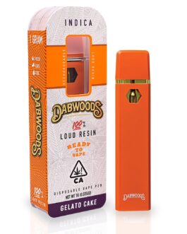 Dabwoods Disposable Live Resin Full gram – Gelato Cake