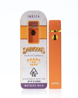 Dabwoods Disposable full gram vape – Mother’s Milk