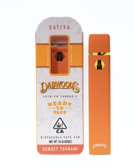 Dabwoods Disposable full gram vape – Sunset Tsunami